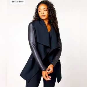 NWT Spanx Drape Front Jacket, size small